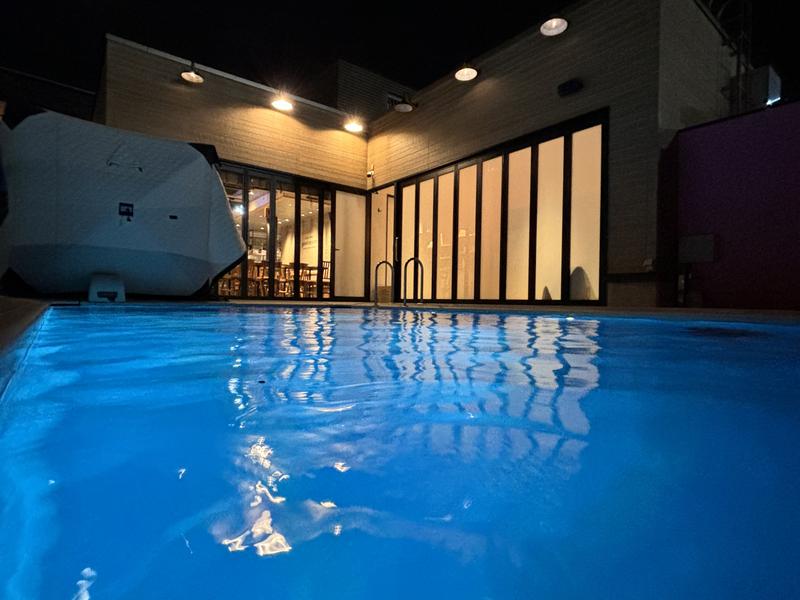 グッドサウナ 夜も雰囲気抜群！