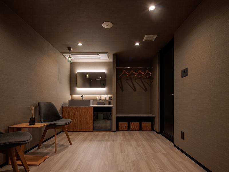 HOTEL & SAUNA FUJINOS 脱衣所