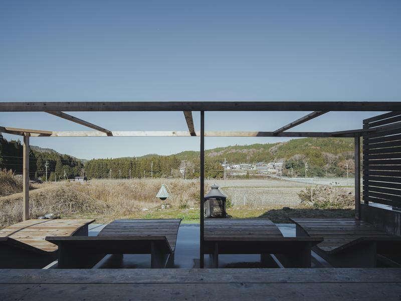 DOGA SAUNA 外気浴
