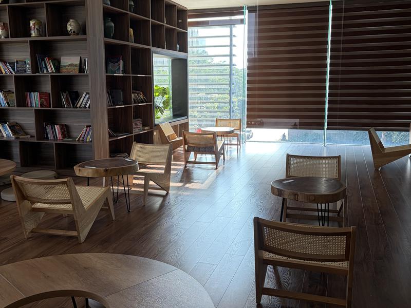 AMARE - Onsen & Jjimjilbang 食堂奥の休憩スペース