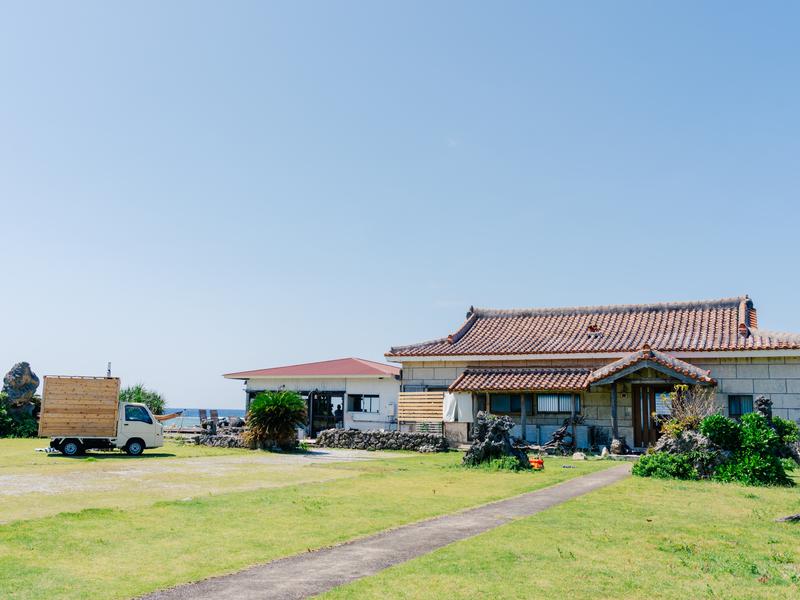 Shima Hotel 与論島 Shima Hotel 敷地外観