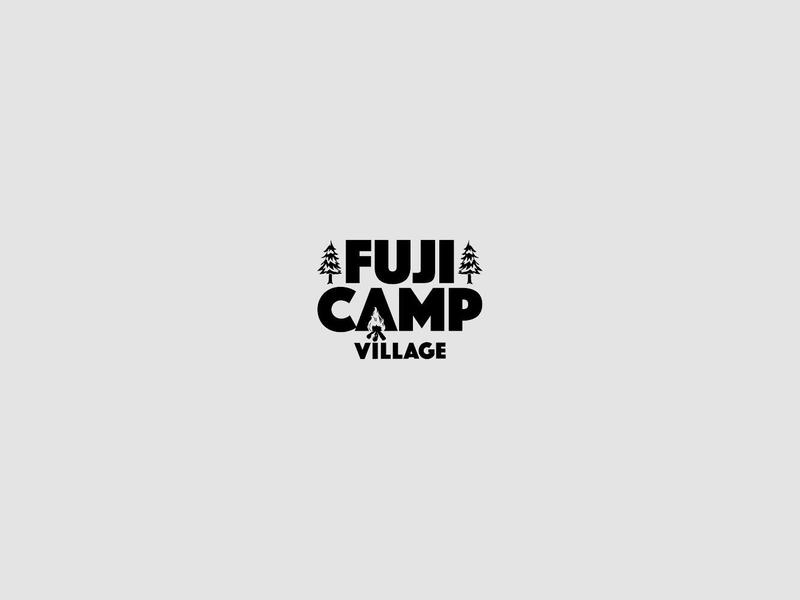 Fuji Camp Village キャンプ場ロゴ