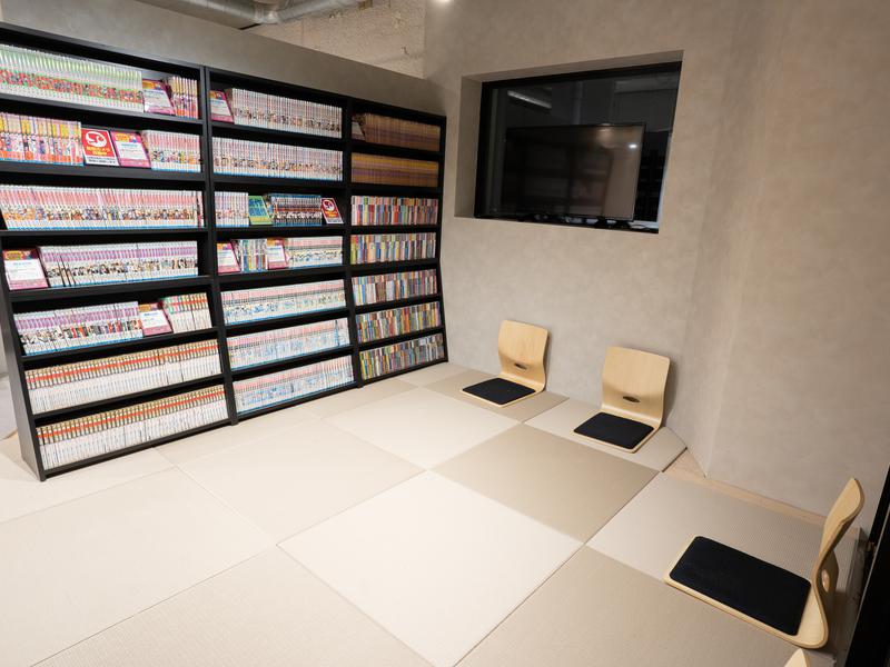 スゴイサウナ&ステイ麻布十番駅前店 2F休憩スペース