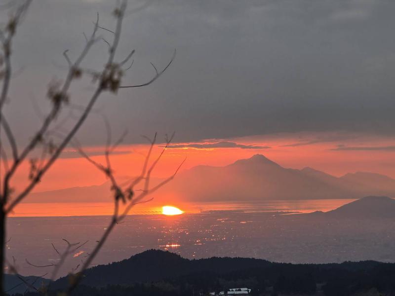 グランピングリゾート熊本吉無田 サウナからも自慢の絶景を堪能！