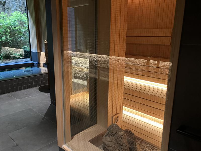 シックスセンシズ 京都 男性用ドライサウナ