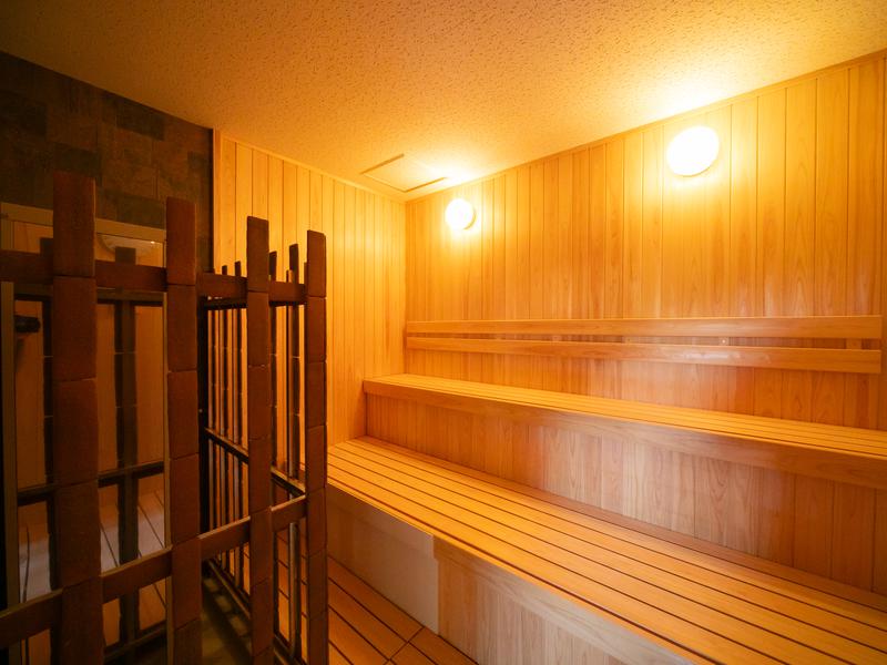 湯野温泉 芳山園 芳和の湯 サウナ室