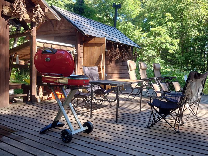 一色の森サウナ プライベートからまつ山荘 バーベキューも出来ます
