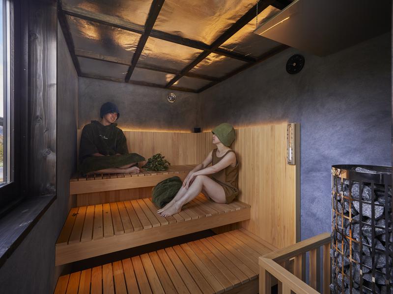 Relax Resort REPOSER HAKUBA サウナ室