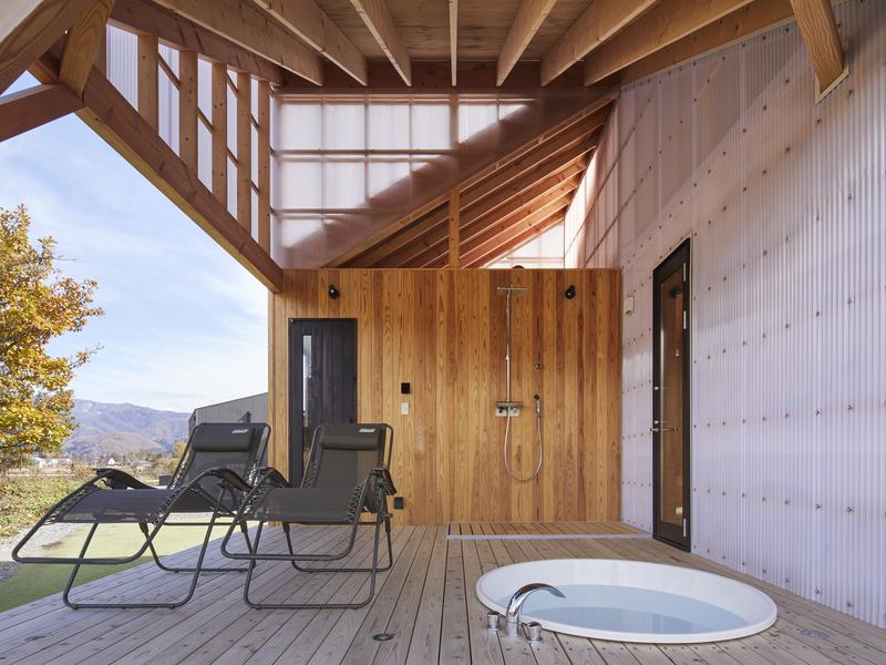 Relax Resort REPOSER HAKUBA 外気浴・水風呂