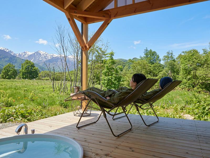 Relax Resort REPOSER HAKUBA 外気浴・水風呂