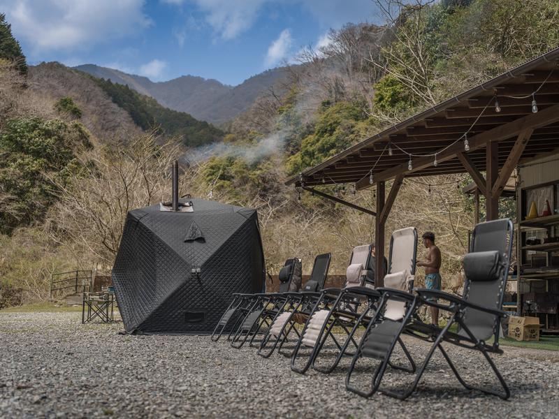 ミロクキャンプ場 関東 神奈川 川サウナ テントサウナ 写真ギャラリー1