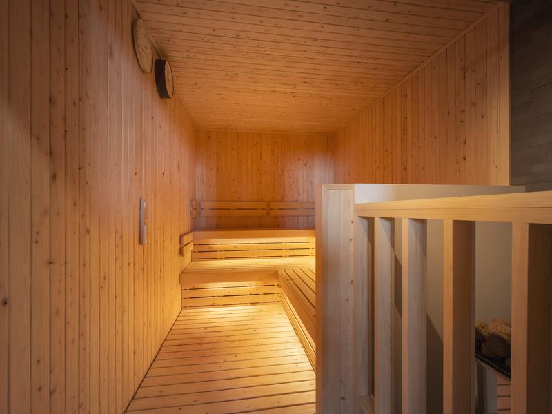 ニッコースタイルニセコ HANAZONO サウナ室