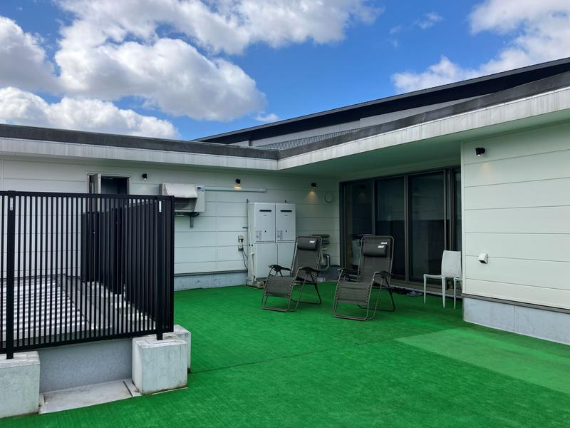 Regions Hostel ルーフトップテラスで外気浴ができます