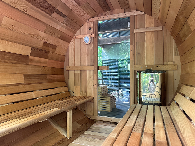 THE FOREST SAUNA 北軽井沢 サウナ室