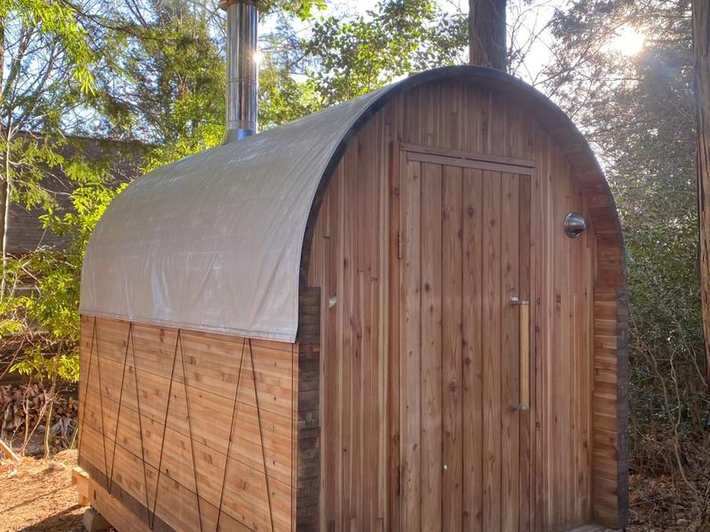 りたまキャンプフォレスト 常設サウナ