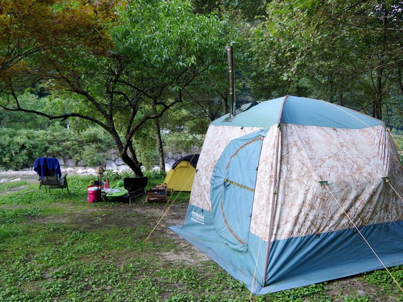 天魚パークランドキャンプ場 導線最高