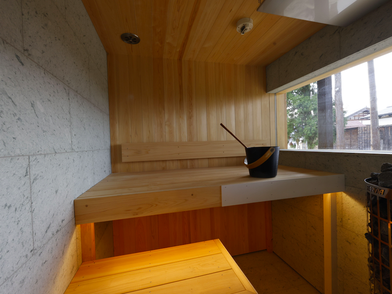 里山十帖 THE HOUSE KIROKU サウナ室
