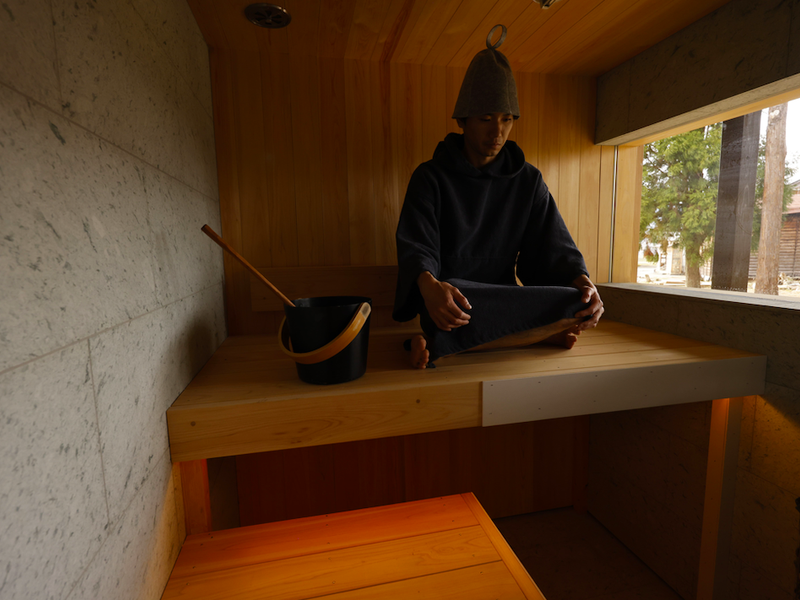 里山十帖 THE HOUSE KIROKU サウナ室