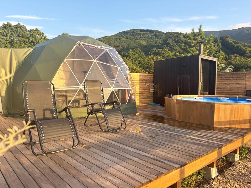 ふたみサンセットサウナ 人目が気にならないプライベート空間