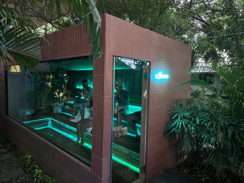 Dip Garden Onsen and Ice Bath - Ari メインサウナ