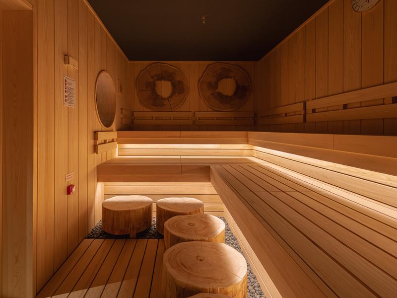 暖雪 札幌 サウナ室　男性