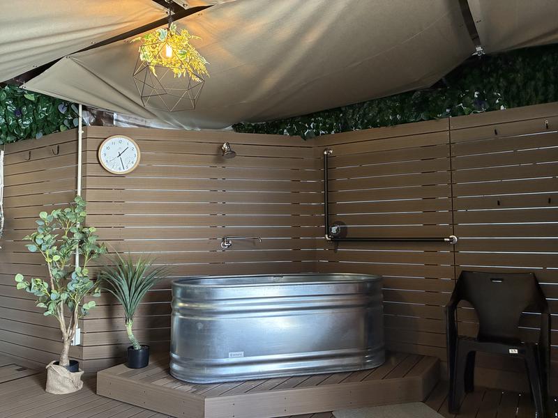 サウーニャ.エイワン 水風呂、レインシャワー