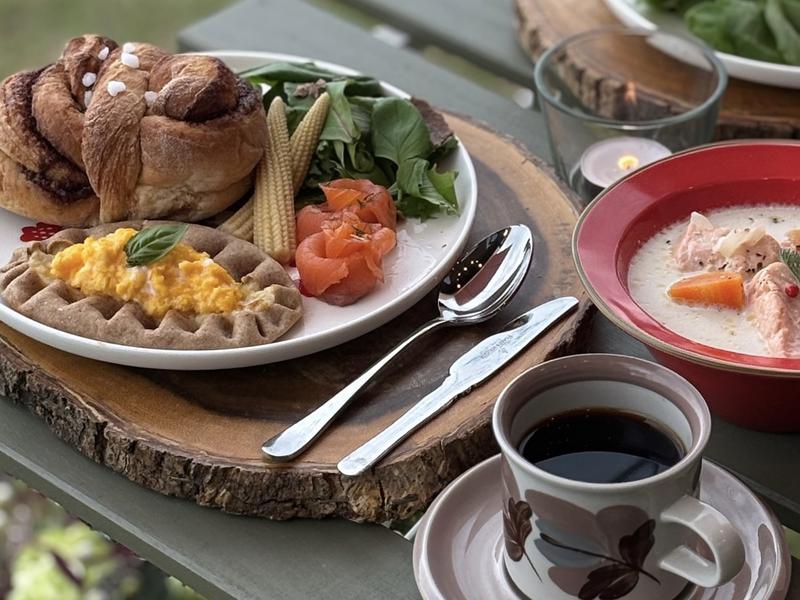 NOT BUSY サウナ&カフェ サウナの後はフィンランドの軽食を（ブランチのみ要予約）