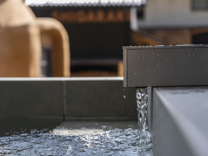 SHIGARAKI SAUNA 水風呂