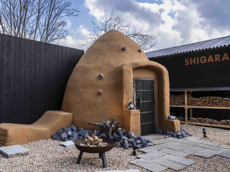 SHIGARAKI SAUNA 土のサウナ外観