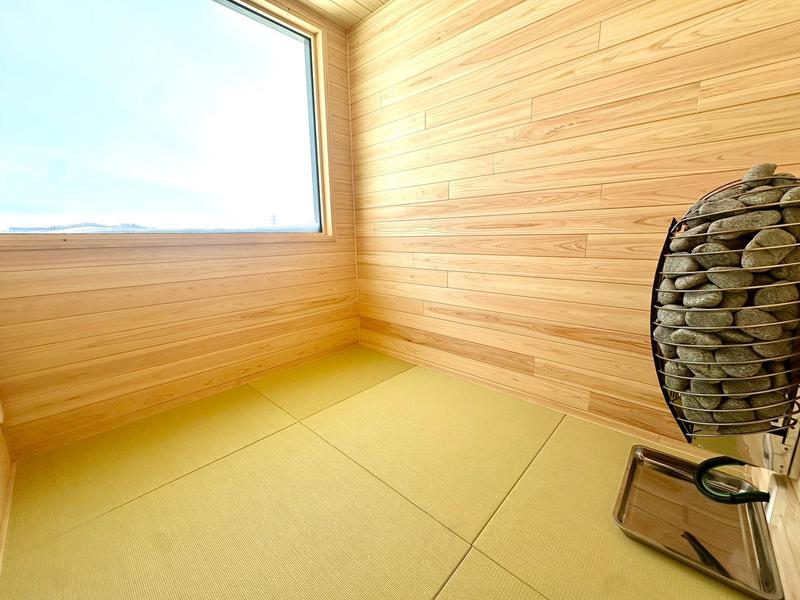 地下水の Forest Private Sauna 座禅　サウナ室