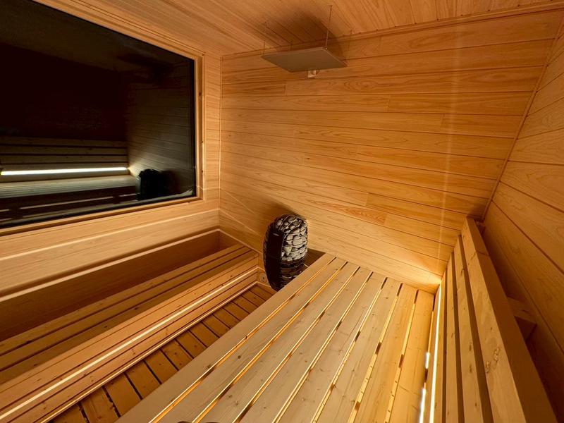 地下水のForest Private Sauna Hokkaidou 瞑想　サウナ室