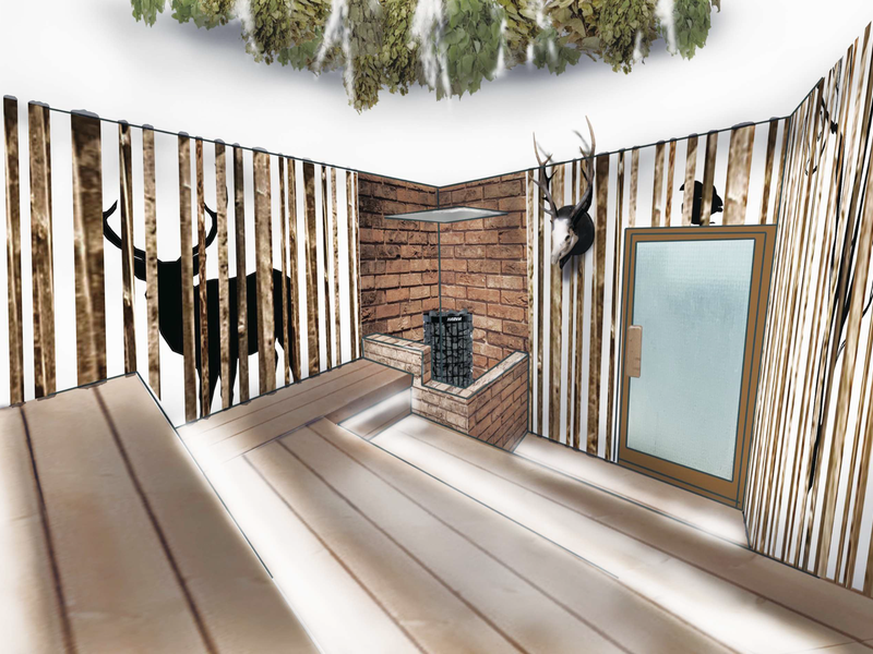 ニセコノーザンリゾート・アンヌプリ サウナ・イメージ（2025年12月リニューアル）