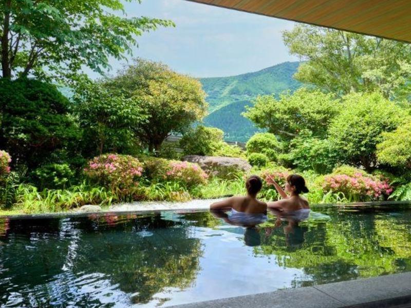 箱根仙石原プリンスホテル 露天風呂　昼