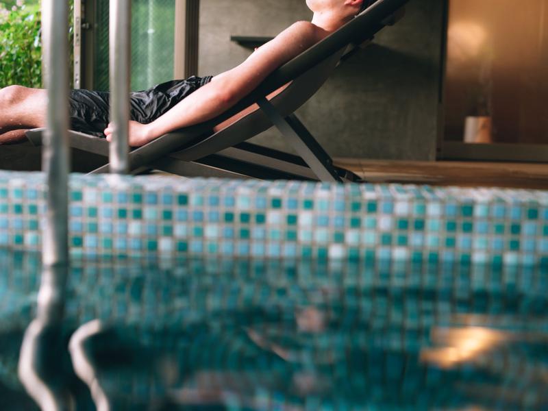 SOIL Nagatoyumoto デッキチェア完備