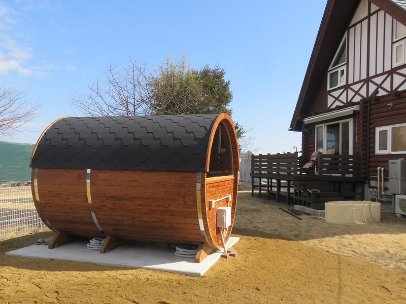 でんえん土田畑(どたばた)村 バレルサウナ