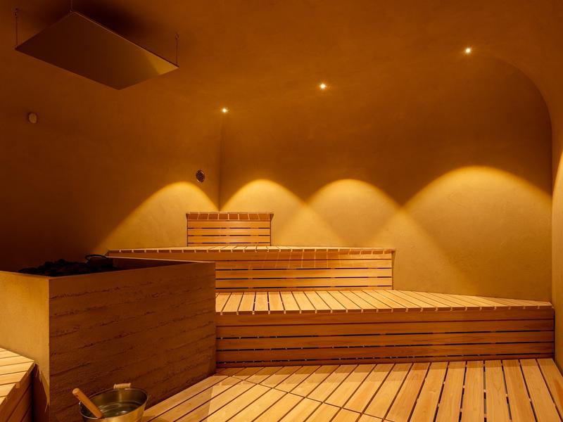 温窟サウナかま蔵 伊勢崎店 サウナ室