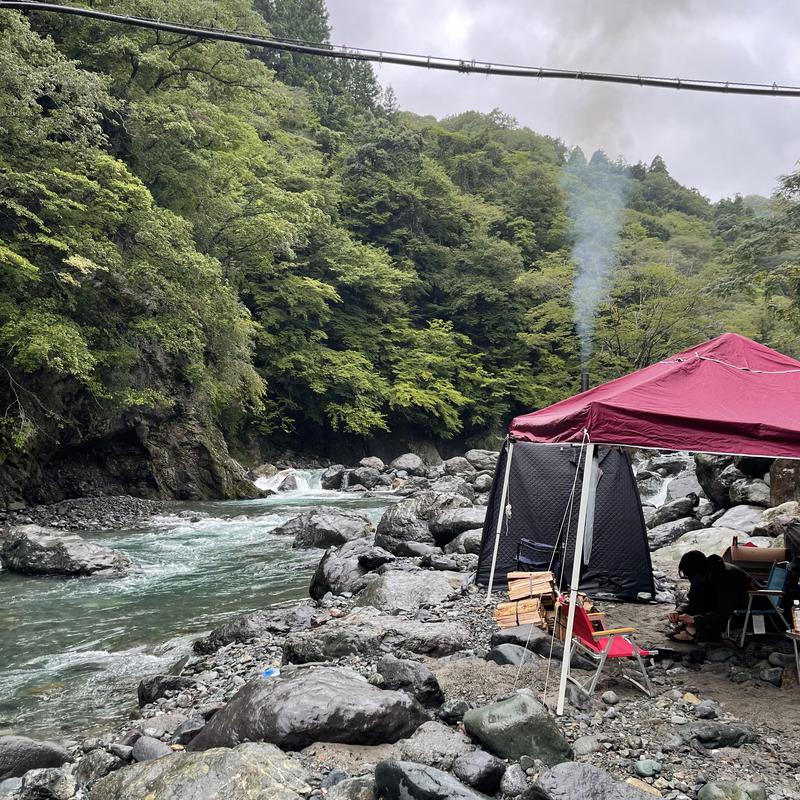 おしんさんの大渡キャンプ場のサ活写真