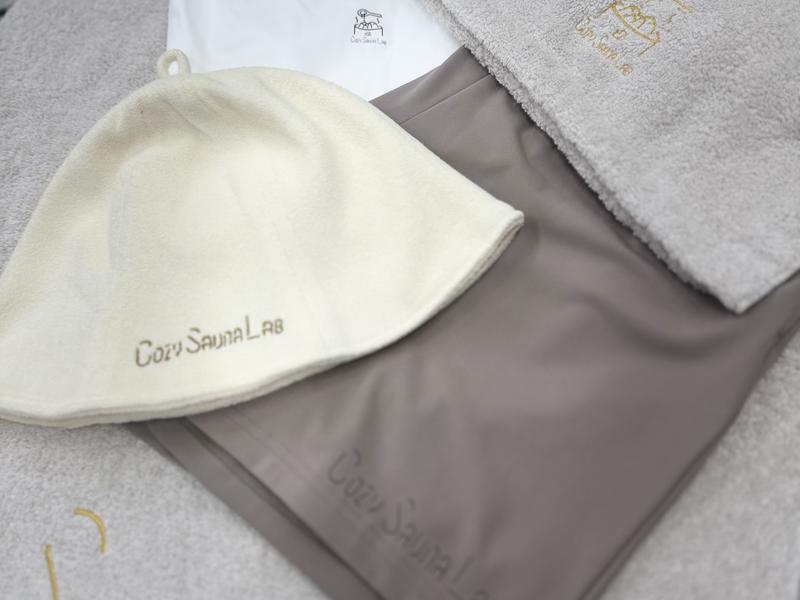 cozy sauna lab 貸出用品類
