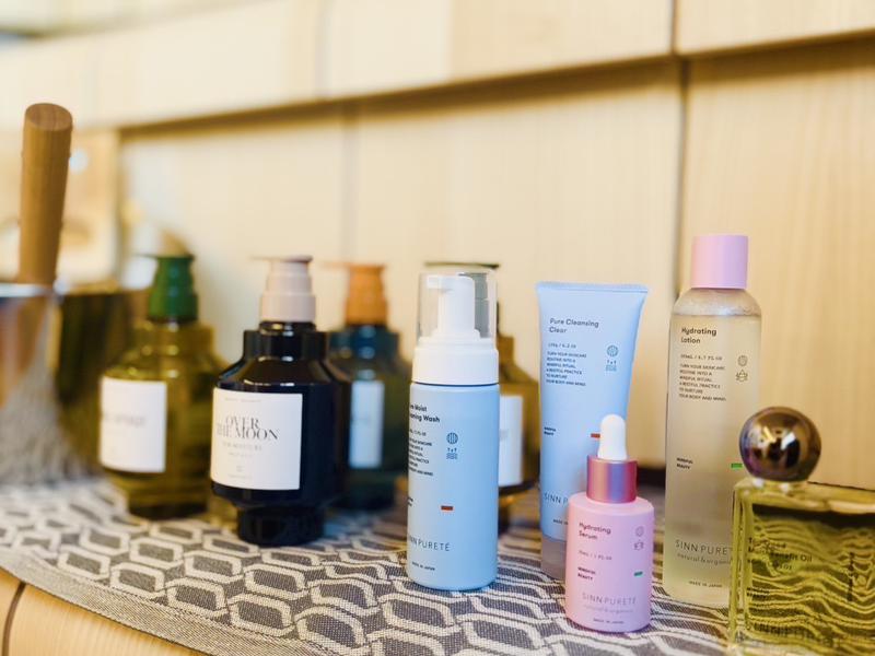 cozy sauna lab アメニティ類