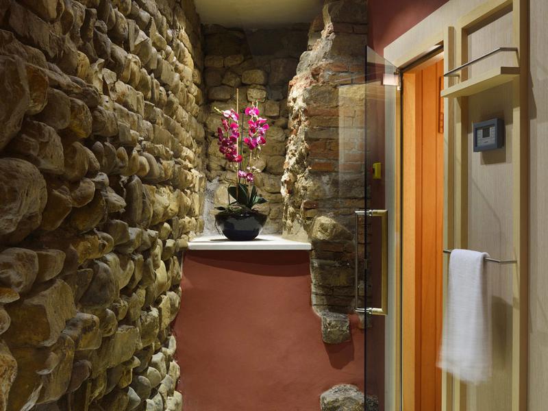 HOTEL SANTA MARIA NOVELLA サウナ室入り口