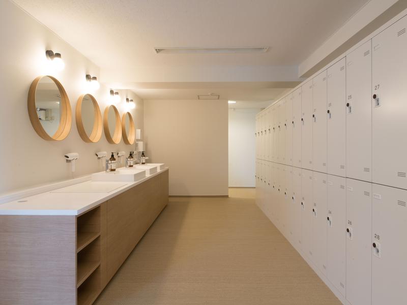 グッドサウナ戸塚 脱衣所