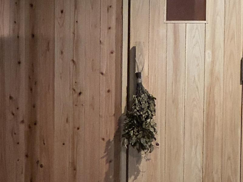 Ponshu Hotel 睡夢 サウナ入り口