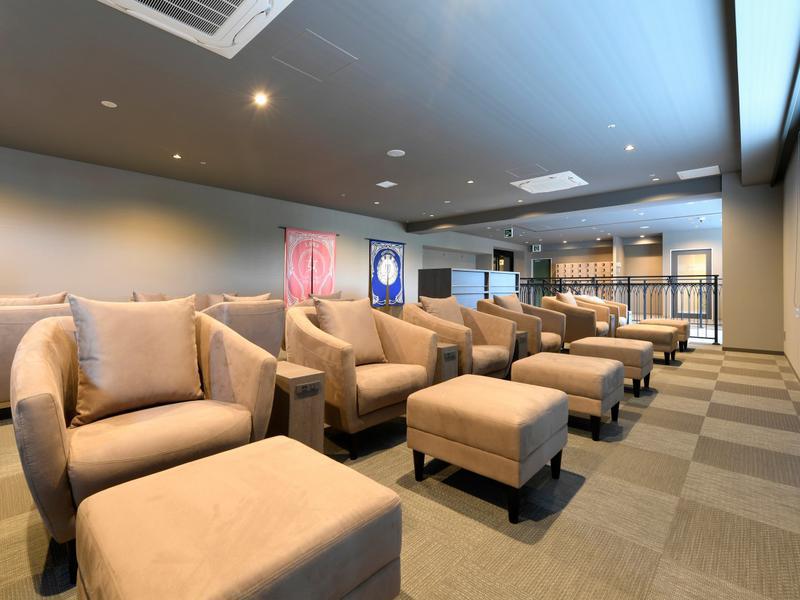 サウナリゾートオリエンタル神戸(センチュリオンホテル&スパ ヴィンテージ神戸) 休憩スペース