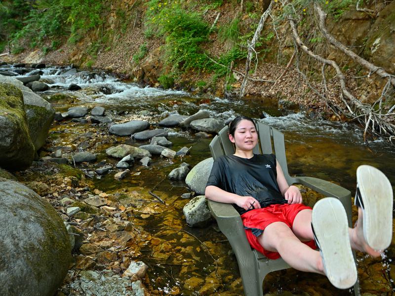 BaCo Resort長野 -水のキャンパス- 川サウナ