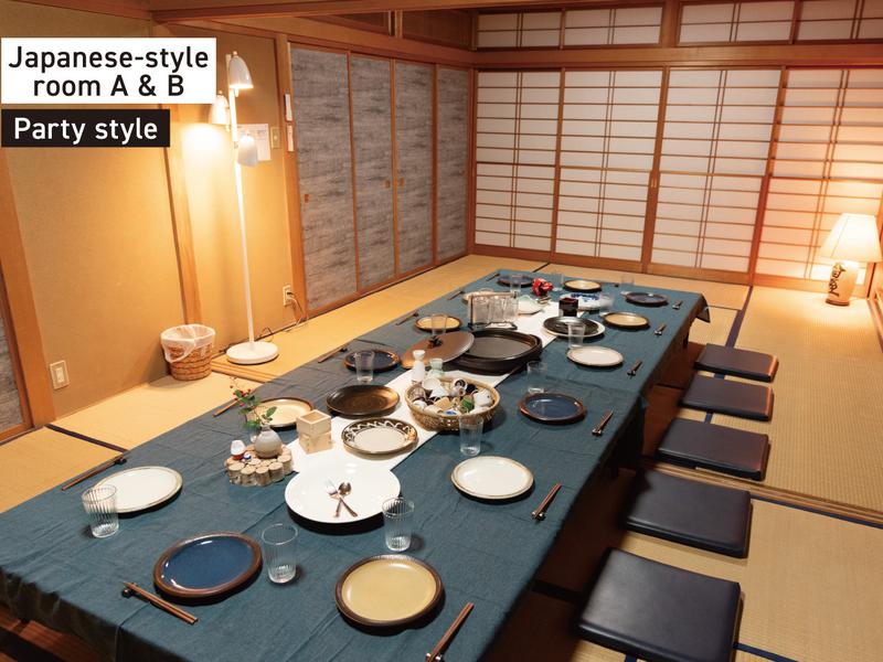f life house 和室は12畳で机は移動可能