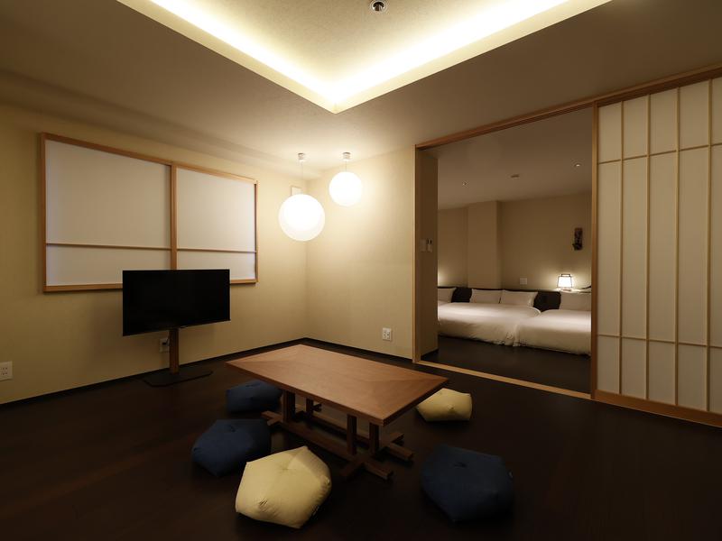 博多の旅籠 すノや プライベートサウナ付きフォーベッドルーム