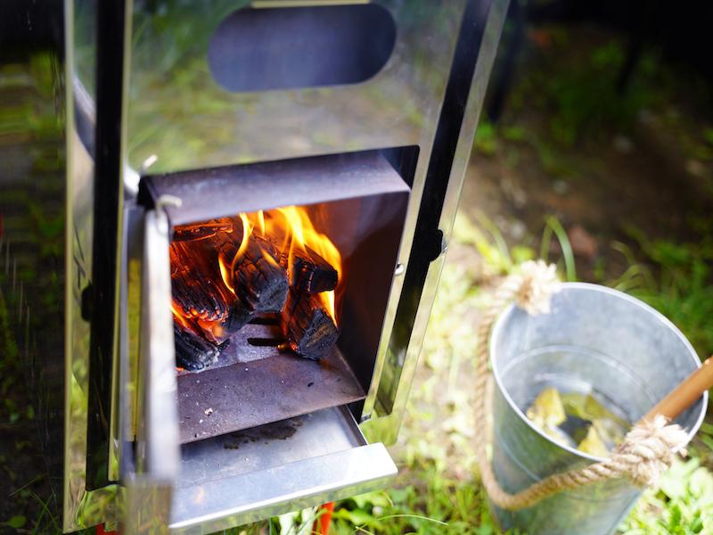 タザワコサウナ MAX120℃まで温度が上がります。