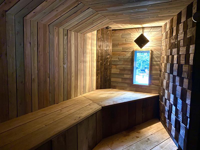 REBUILD SAUNA (ゲストハウスLAMP豊後大野) サウナ室
