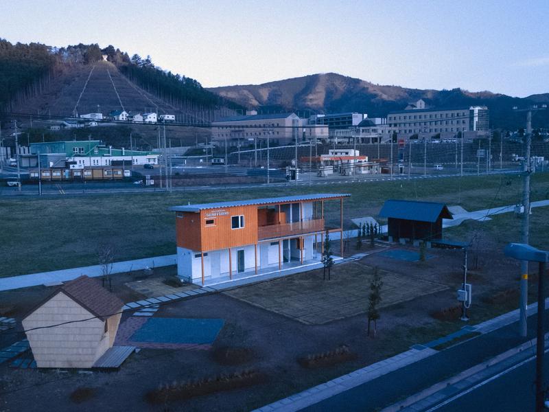 おながわ海岸広場 SAUNA & CABINS 風のサウナ 写真