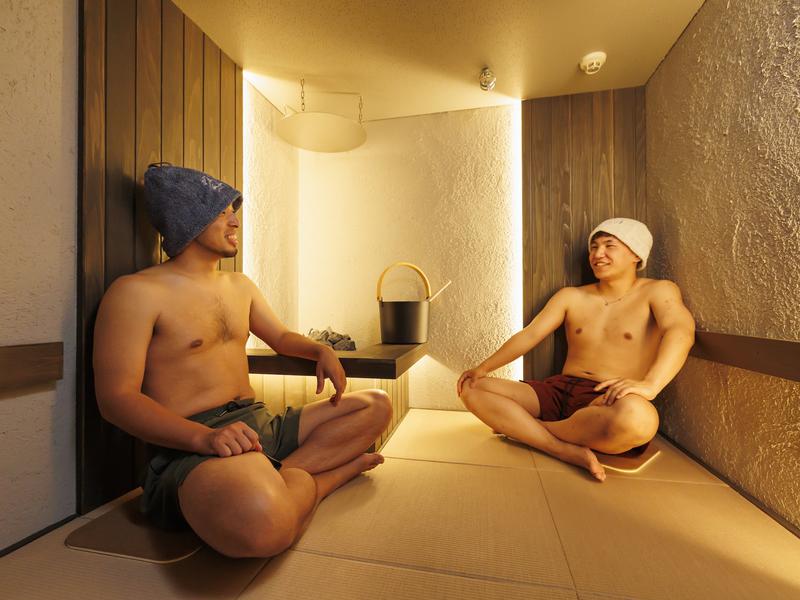 SAUNA OOO SAPPORO (サウナ オー サッポロ) はの部屋 サウナ室